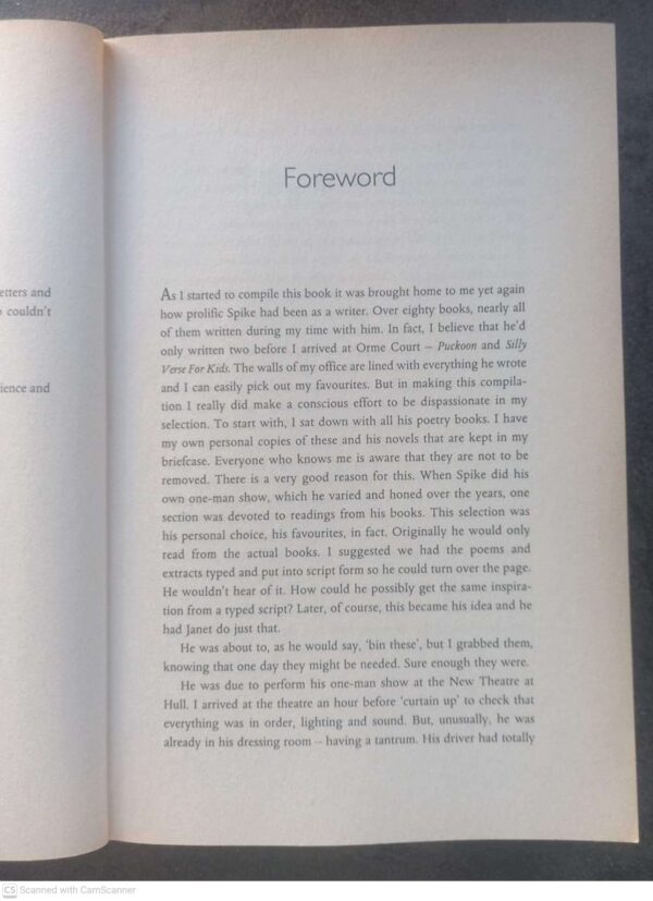 The Compulsive Spike Milligan – Norma Farnes secondhand book