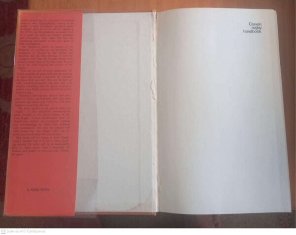 Craven Rugby Handbook – D. H. Craven secondhand book