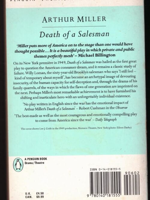 Death Of A Salesman – Arthur Miller secondhand book