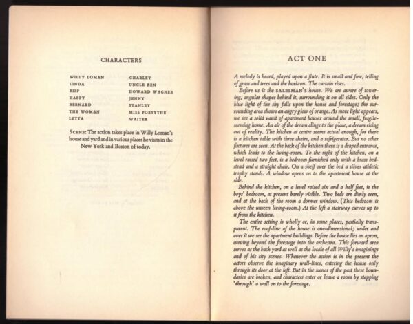 Death of a Salesman 6 Death Of A Salesman – Arthur Miller secondhand book