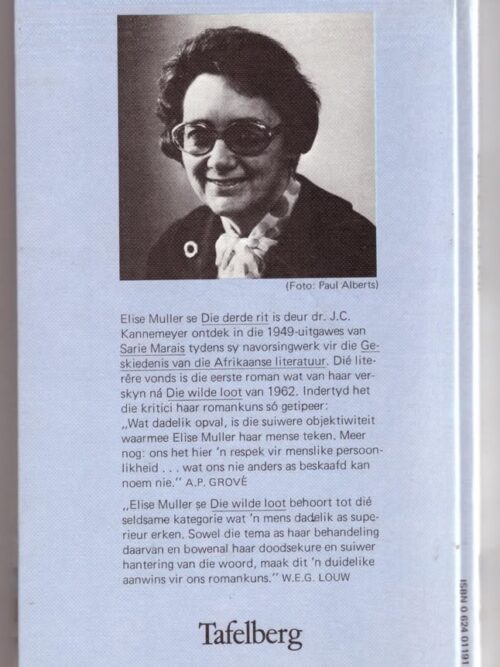 Die Derde Rit — Elise Muller secondhand book