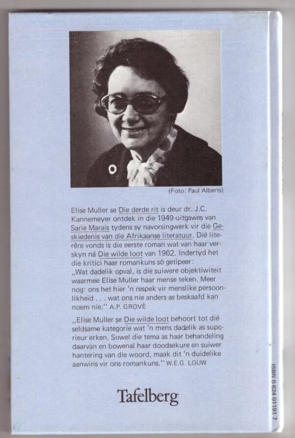 Die Derde Rit — Elise Muller secondhand book