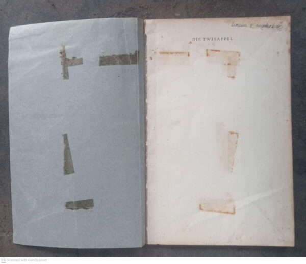 Die Twisappel: Die Verhaal Van ‘n Verbode Vrug, ‘n Blyspel — W. A. De Klerk secondhand book