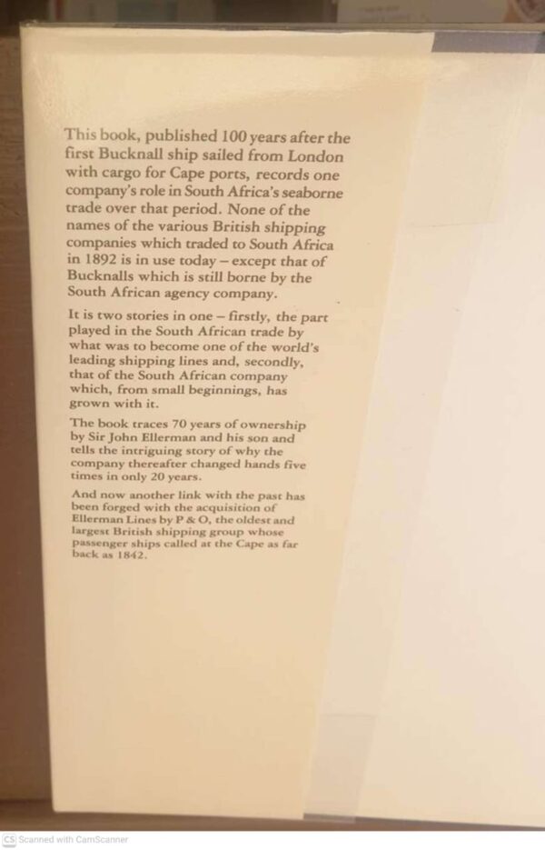 Ellermans In South Africa, 1892-1992 — Kenneth Payne, Ulick Brown secondhand book
