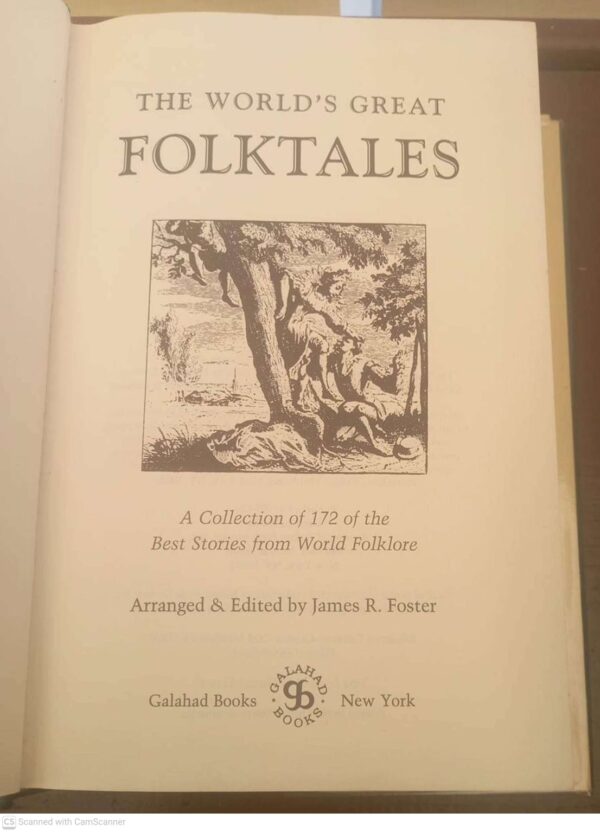 The World’s Great Folktales — James R. Foster secondhand book