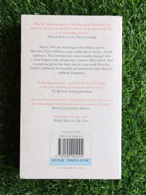 Enigma – Robert Harris secondhand book
