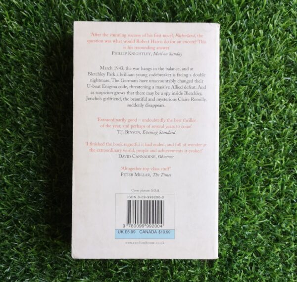 Enigma – Robert Harris secondhand book