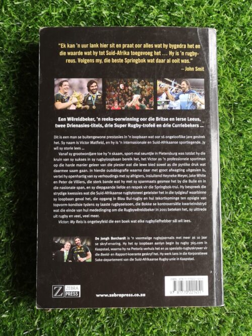 Victor Matfield: My Reis – Victor Matfield, De Jongh Borchardt secondhand book