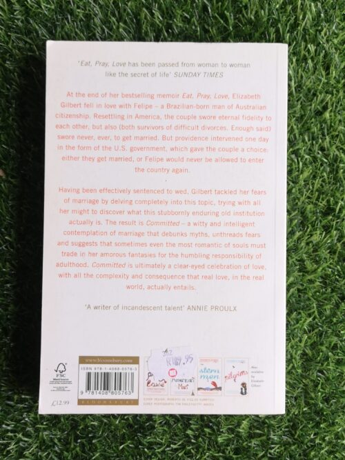Committed – Elizabeth Gilbert secondhand book
