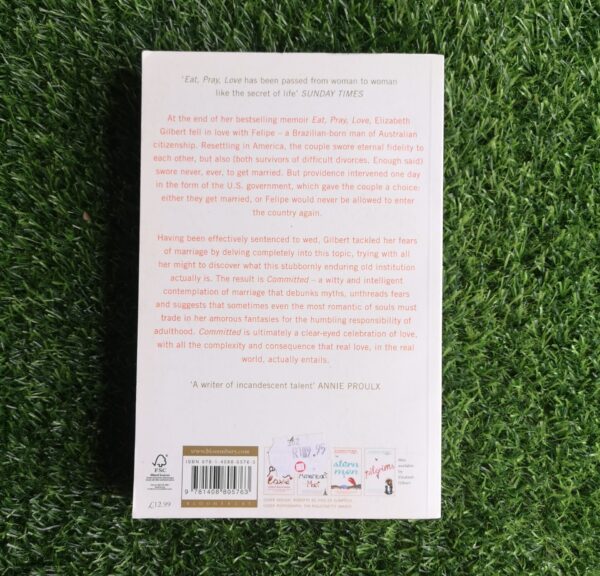 Committed – Elizabeth Gilbert secondhand book