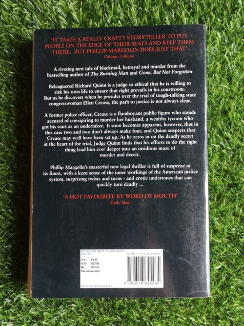 The Undertaker’s Widow – Phillip M. Margolin secondhand book
