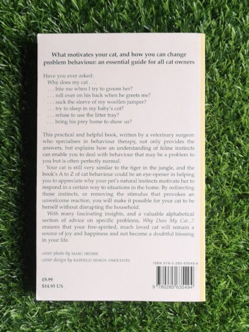 Why does my cat…? – Sarah Heath secondhand book