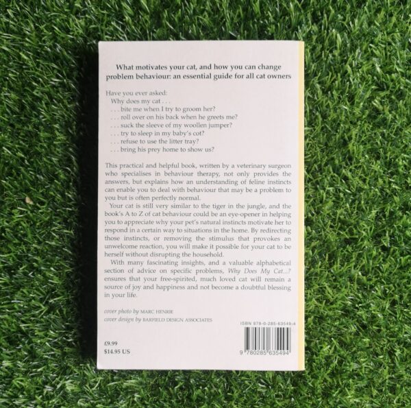 Why does my cat…? – Sarah Heath secondhand book