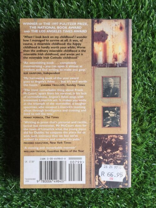 Angela’s Ashes – Frank McCourt secondhand book