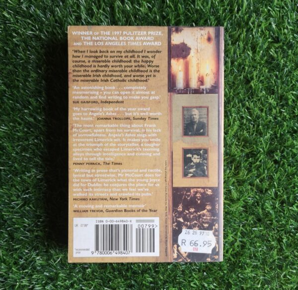 Angela’s Ashes – Frank McCourt secondhand book