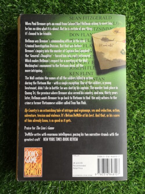 Up Country – Nelson DeMille secondhand book