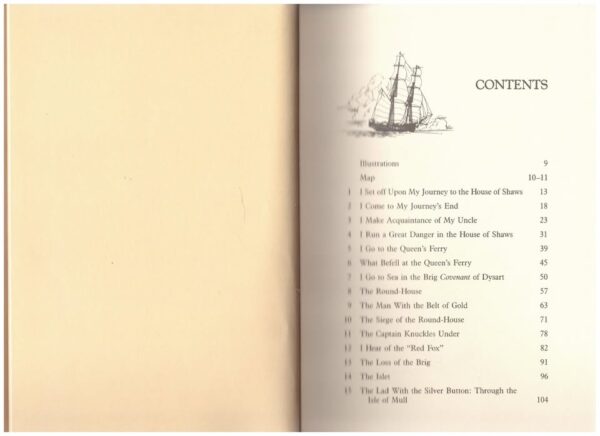 Kidnapped – Robert Louis Stevenson secondhand book