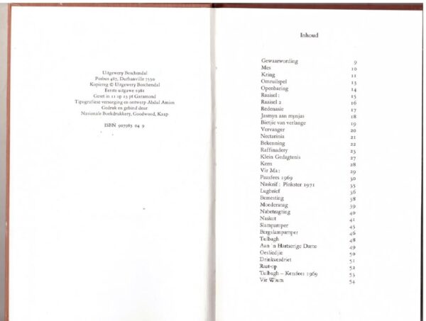 Klein Rondreis — Annette Snyman secondhand book