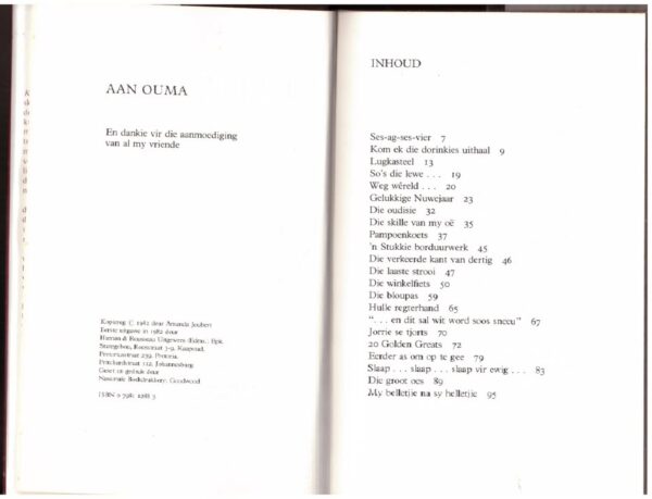 Klits — Amanda Joubert secondhand book