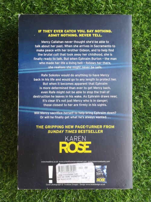 Say No More – Karen Rose secondhand book