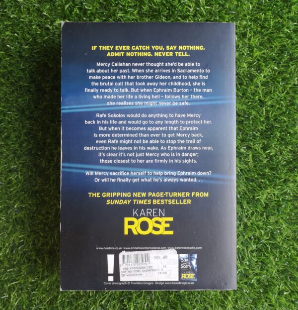 Say No More – Karen Rose secondhand book