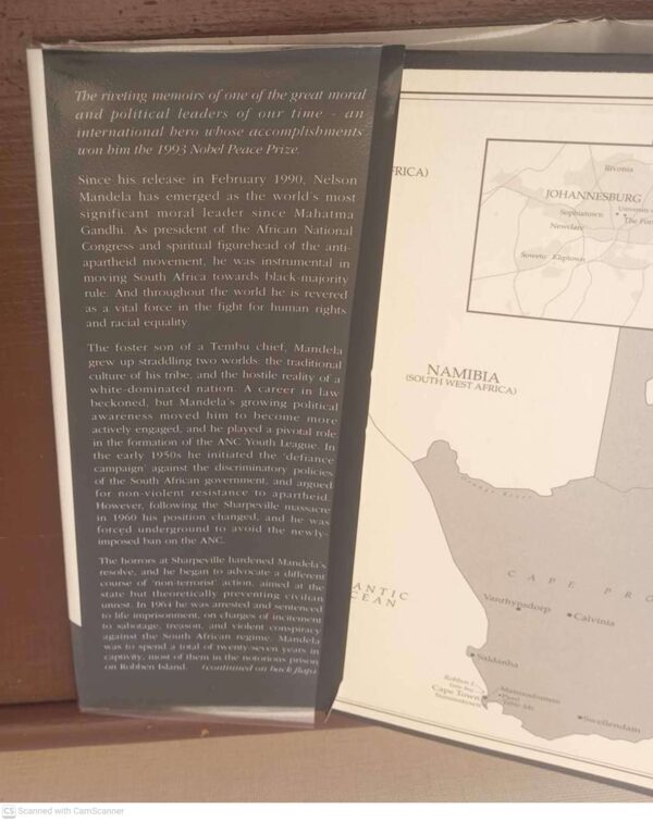 Long Walk To Freedom: The Autobiography Of Nelson Mandela secondhand book