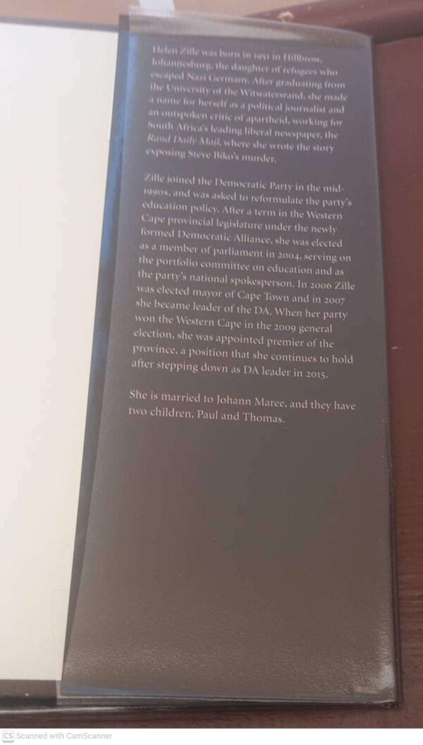 Not Without a Fight 4 Not Without A Fight — Helen Zille secondhand book