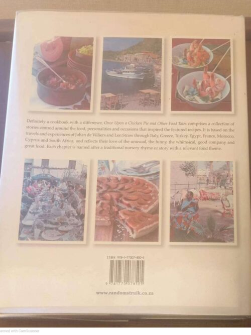 Once Upon A Chicken Pie And Other Food Tales — Johan De Villiers, Len Straw secondhand book