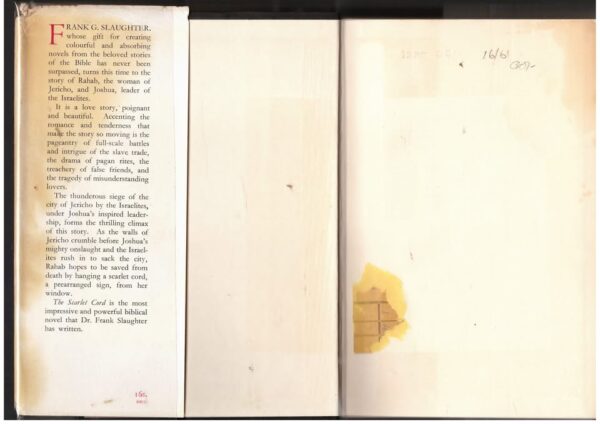 The Scarlet Cord — Frank G. Slaughter secondhand book