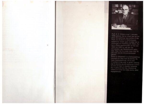 Lewensavontuur: Seunsjare Op Olyfboom — A. C. Cilliers secondhand book