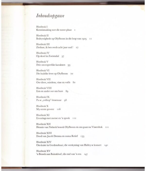 Lewensavontuur: Seunsjare Op Olyfboom — A. C. Cilliers secondhand book