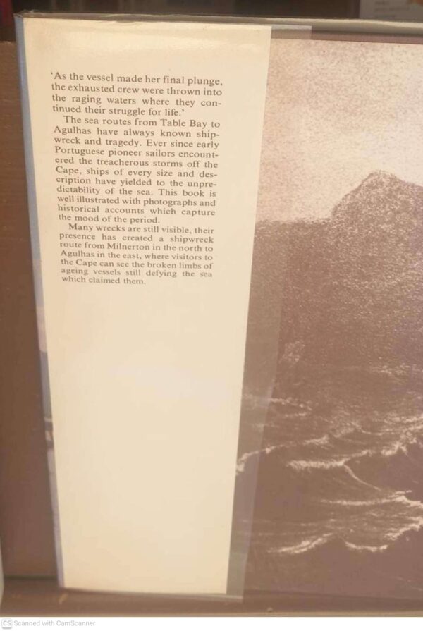 Shipwrecks Of The Western Cape — Brian Wexham secondhand book
