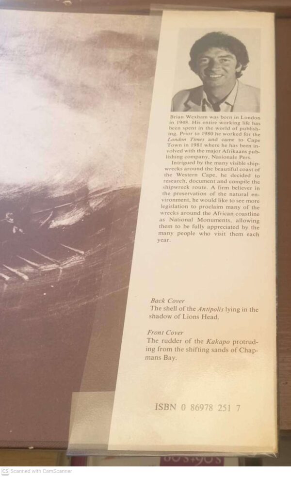 Shipwrecks Of The Western Cape — Brian Wexham secondhand book