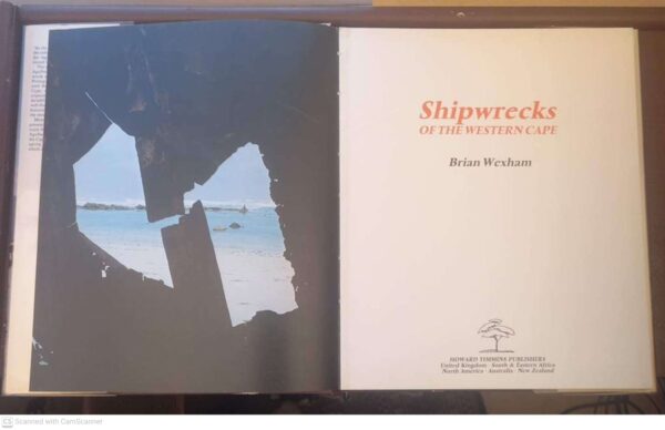 Shipwrecks Of The Western Cape — Brian Wexham secondhand book