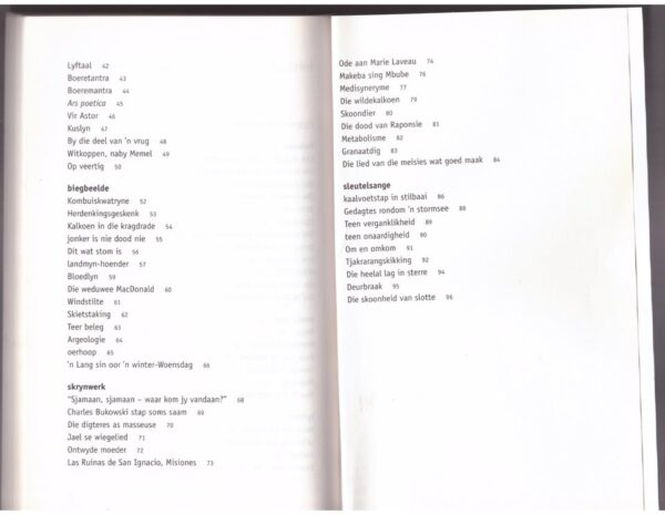 Skryn — Emma Bekker **GETEKEN** secondhand book