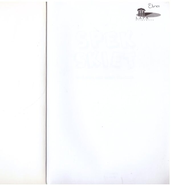 Spekskiet3 Spekskiet — Dineke Volschenk secondhand book