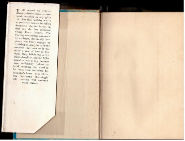 Sweet Destiny – Christine Strathern secondhand book