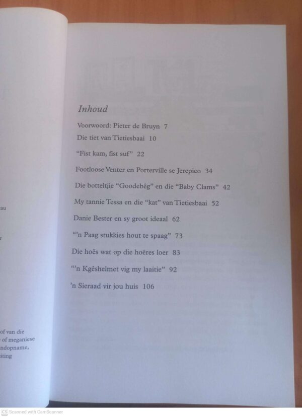 Tietiesbaaikos4 Tietiesbaaikos: ‘n Werfjoernaal – Pieter Pieterse secondhand book