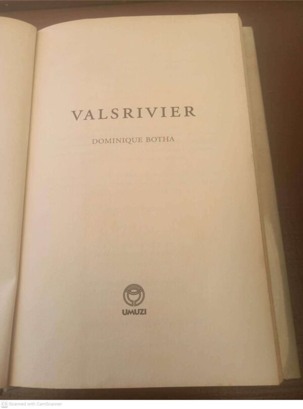 Valsrivier — Dominique Botha secondhand book