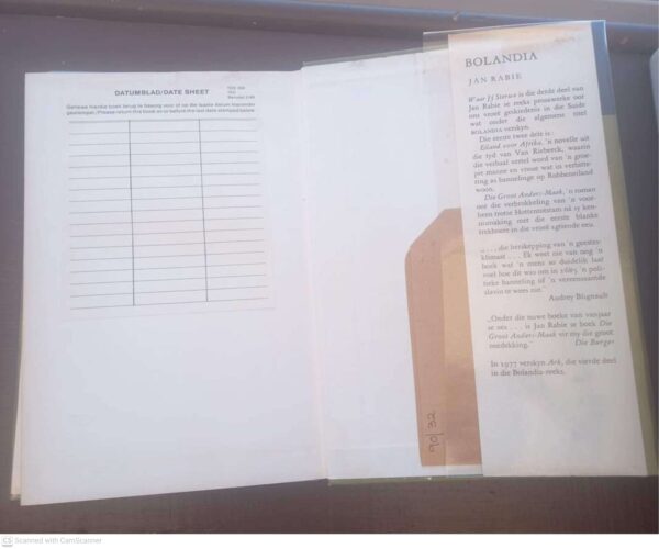 Waar Jý Sterwe (Bolandia 3) — Jan Rabie secondhand book