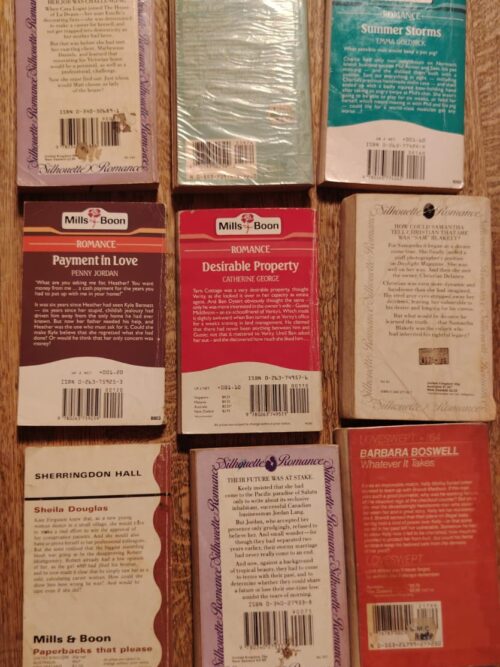 Romance Book Set: 9 Books secondhand book