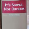 It’s Simple, Not Obvious – Jim Dornan secondhand book