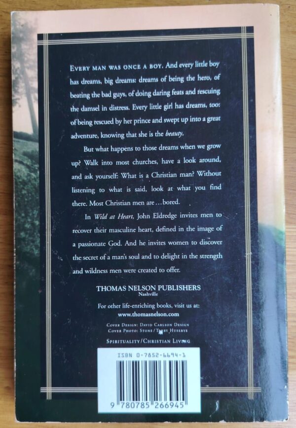 Wild At Heart – John Eldredge secondhand book
