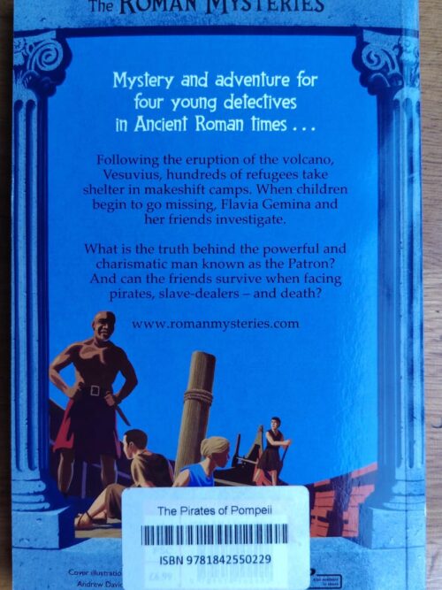 The Roman Mysteries Pirates Of Pompeii – Caroline Lawrence secondhand book