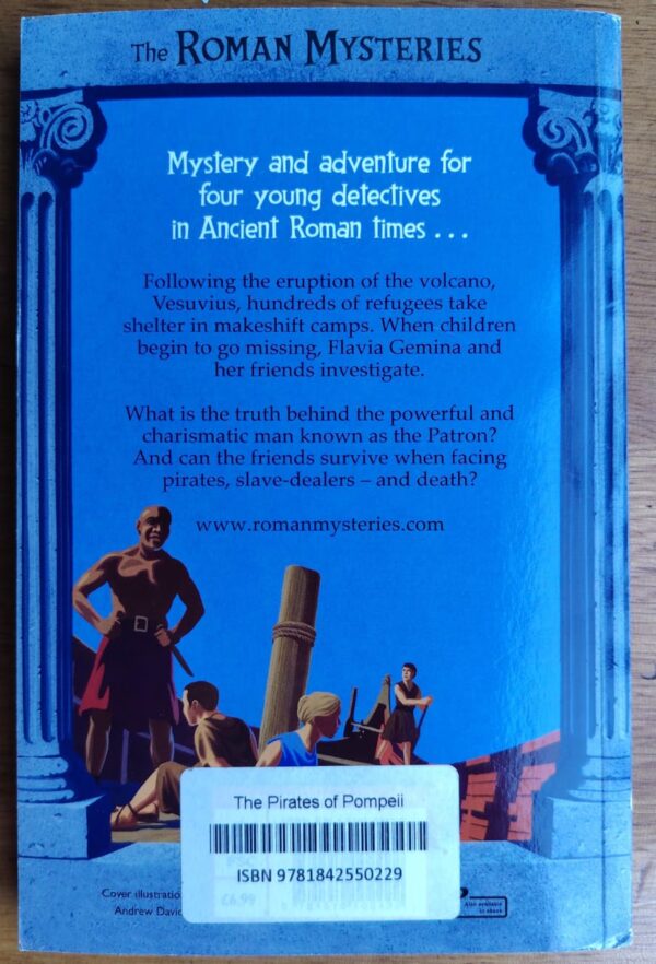 The Roman Mysteries Pirates Of Pompeii – Caroline Lawrence secondhand book
