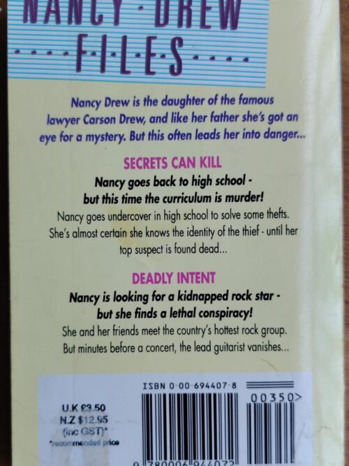 Nancy Drew Files 2-in-1 – Carolyn Keene secondhand book