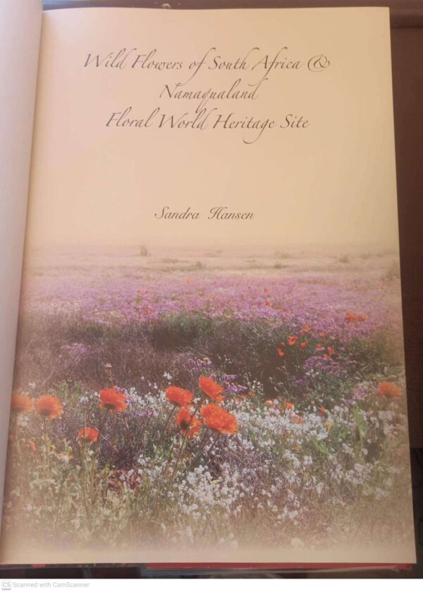 Wild Flowers Of South Africa & Namaqualand: Floral World Heritage Site — Sandra Hansen secondhand book