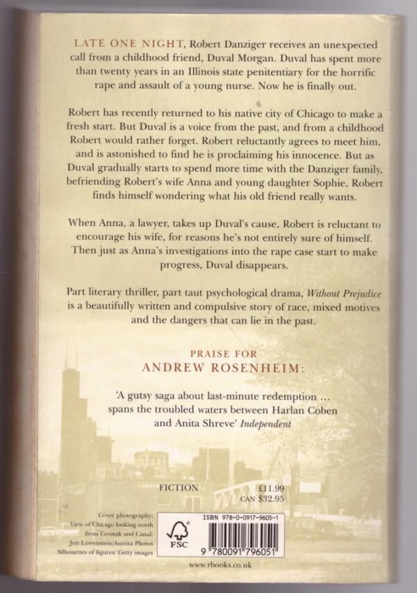 Without Prejudice — Andrew Rosenhei secondhand book