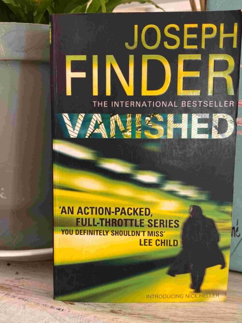 Vanished – Joseph Finder secondhand book