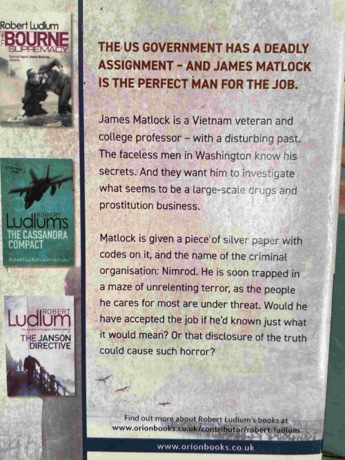 The Madlock Paper – Robert Ludlum secondhand book